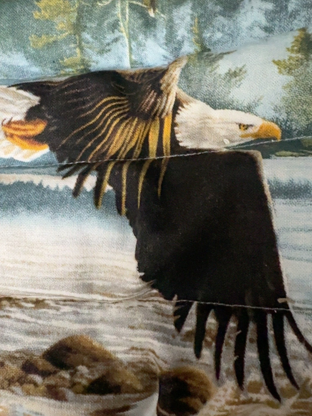Bald Eagle Wilderness Neck Pillow – Hot & Cold Therapy