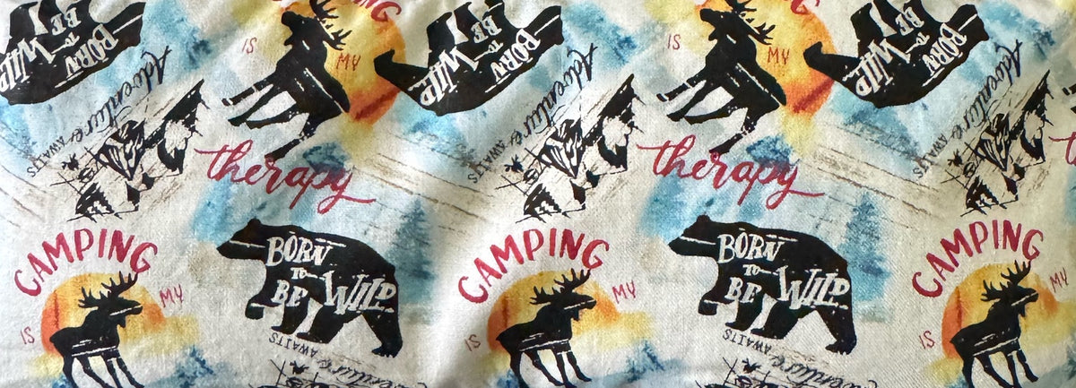 Camping Adventure Flaxseed & Rice Neck Pillow