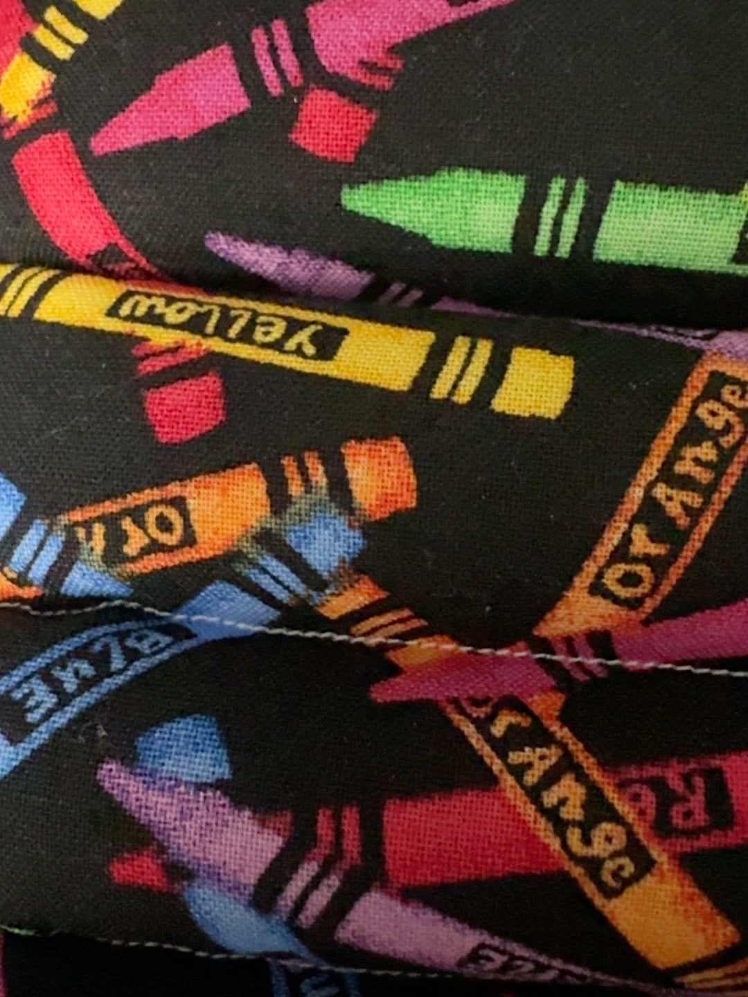 Colorful Crayon Print Neck & Shoulder Pillow – Hot & Cold Therapy