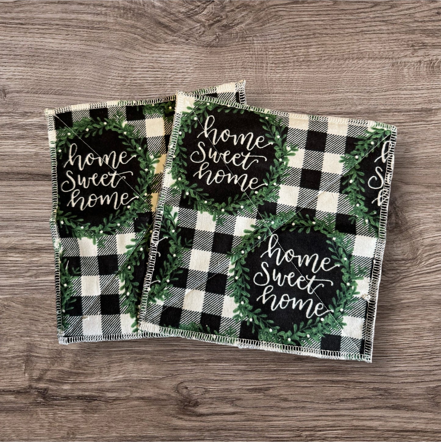 π‘ 2-Ply Dish Towels β Cotton Flannel & Terry Cloth