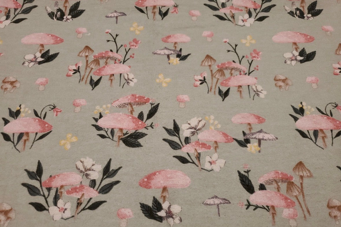 Sage Garden Mushroom Reusable Paper Towels – Set of 6