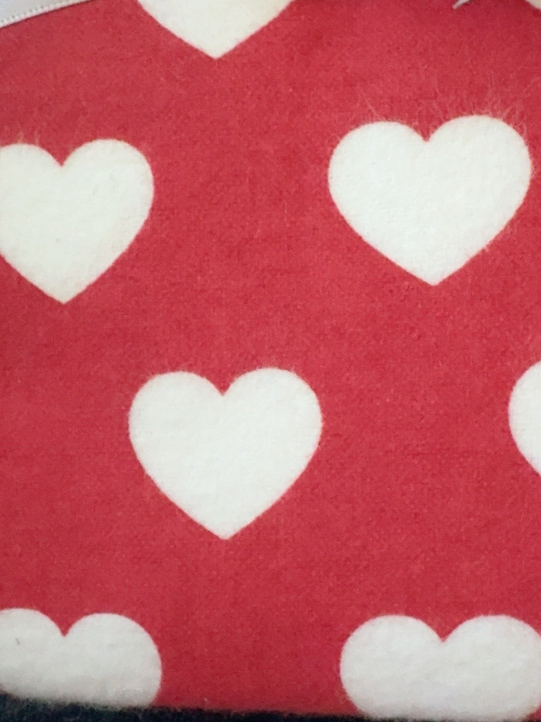Red & White Hearts 2-Ply Reusable Dish Towels