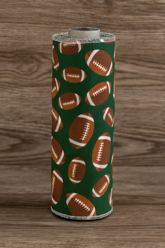 Reusable Paper Towels – Football Print (6-Pack) | Eco-Friendly & Washable
