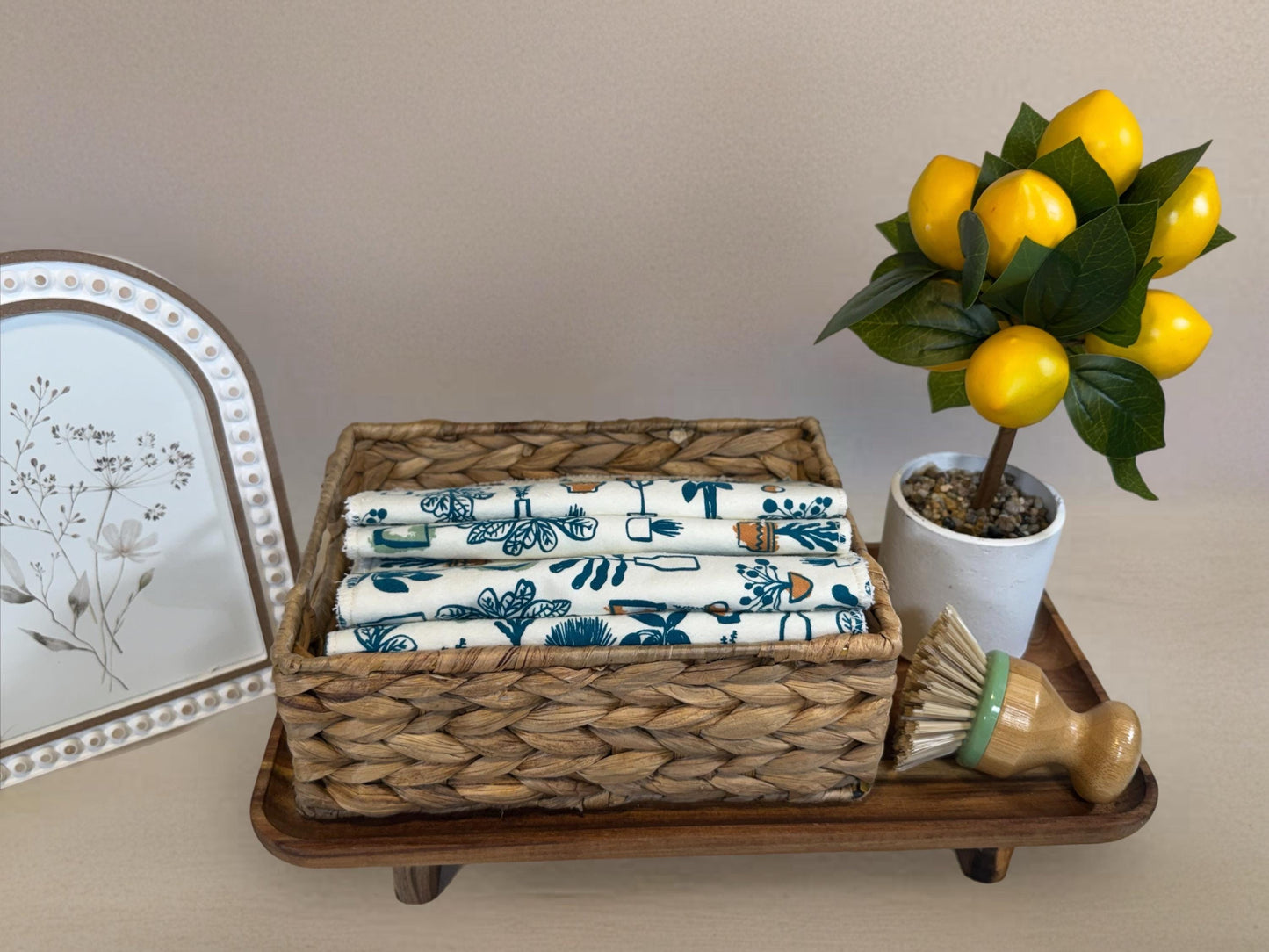 Reusable Paperless Paper Towels Eco, Zero Waste & Washable