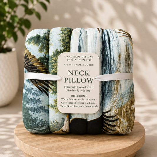 Bald Eagle Wilderness Neck Pillow – Hot & Cold Therapy