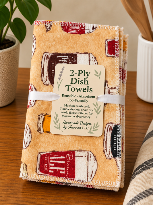 Beer Lovers 2-Ply Dish Towels
