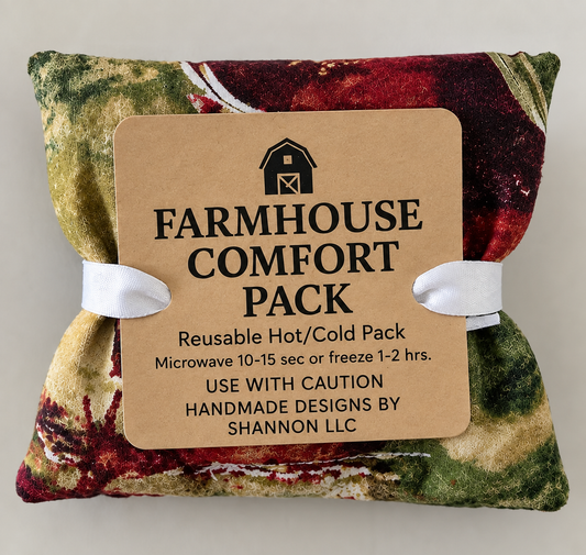 Farmhouse Comfort Pack – Reusable Hot & Cold Therapy Pack