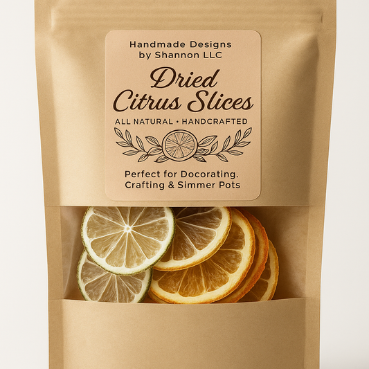 All-Natural Dried Citrus Slices – Handcrafted for Decorating, Simmer Pots & Crafts