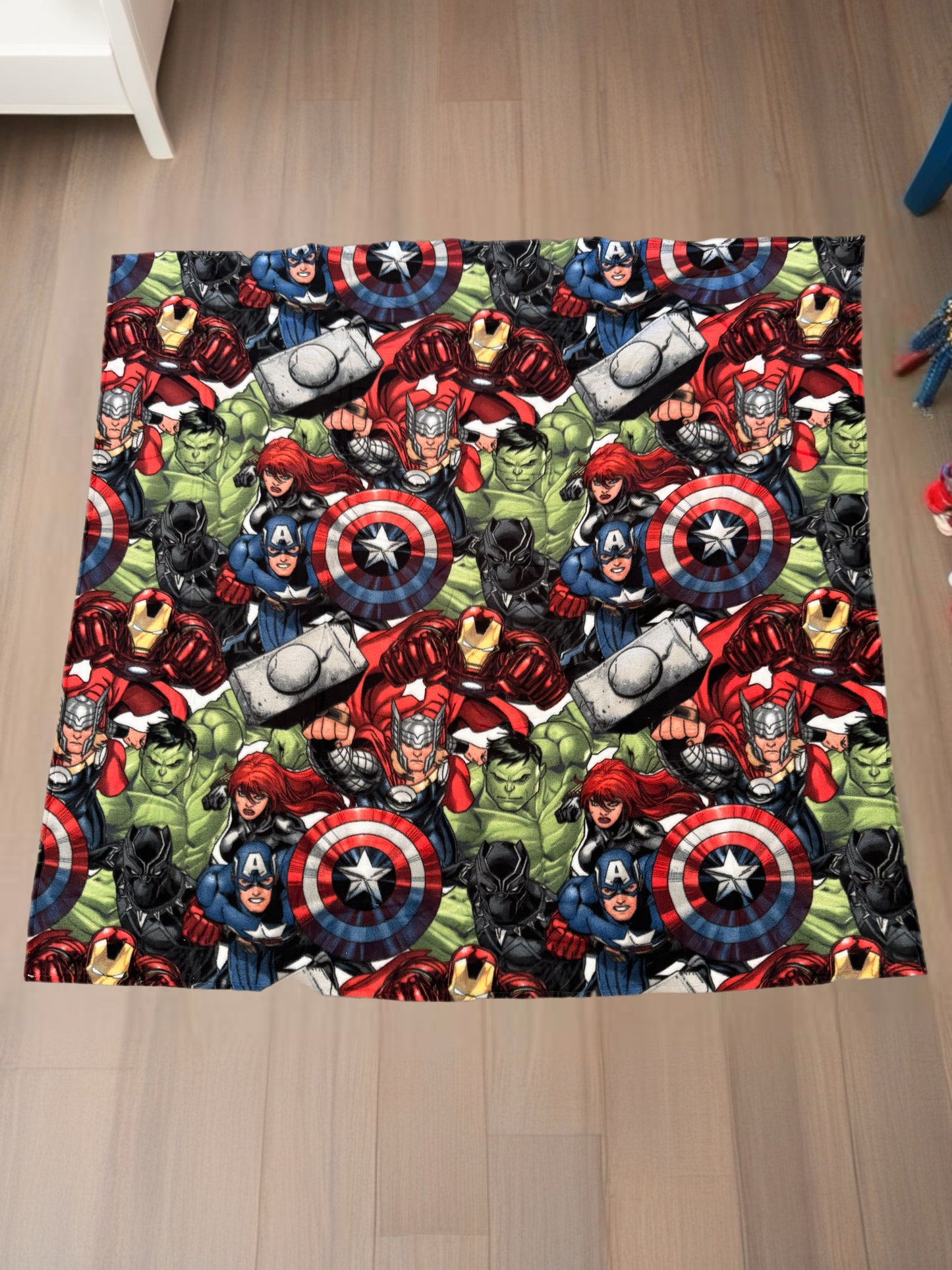 Superhero Comfort Set – Blanket, Lavender Eye Pillow, 2 Boo Boo Packs