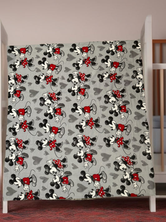 Mickey & Minnie Comfort Set By Handmade Designs by Shannon LLC Snuggle up with timeless characters and cozy comfort!
