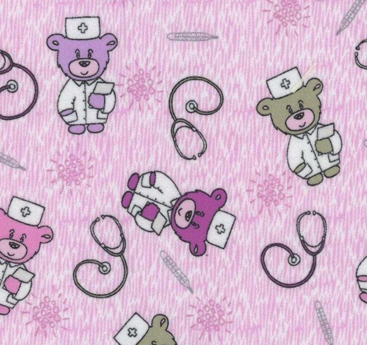 Nurse Bears Reusable Paper Towels – Set of 6