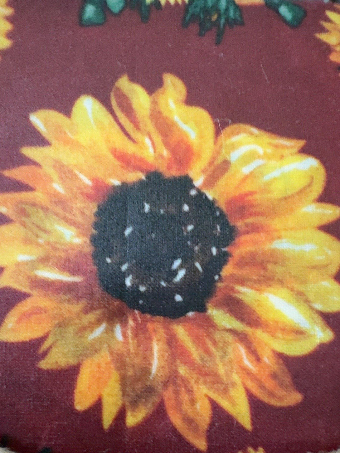 Harvest Sunflower Reusable Beeswax Bread Wrap – 18" x 22"