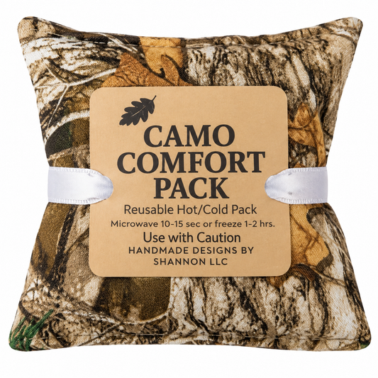 Woodland Camo Comfort Pack – Reusable Hot & Cold Therapy Pack