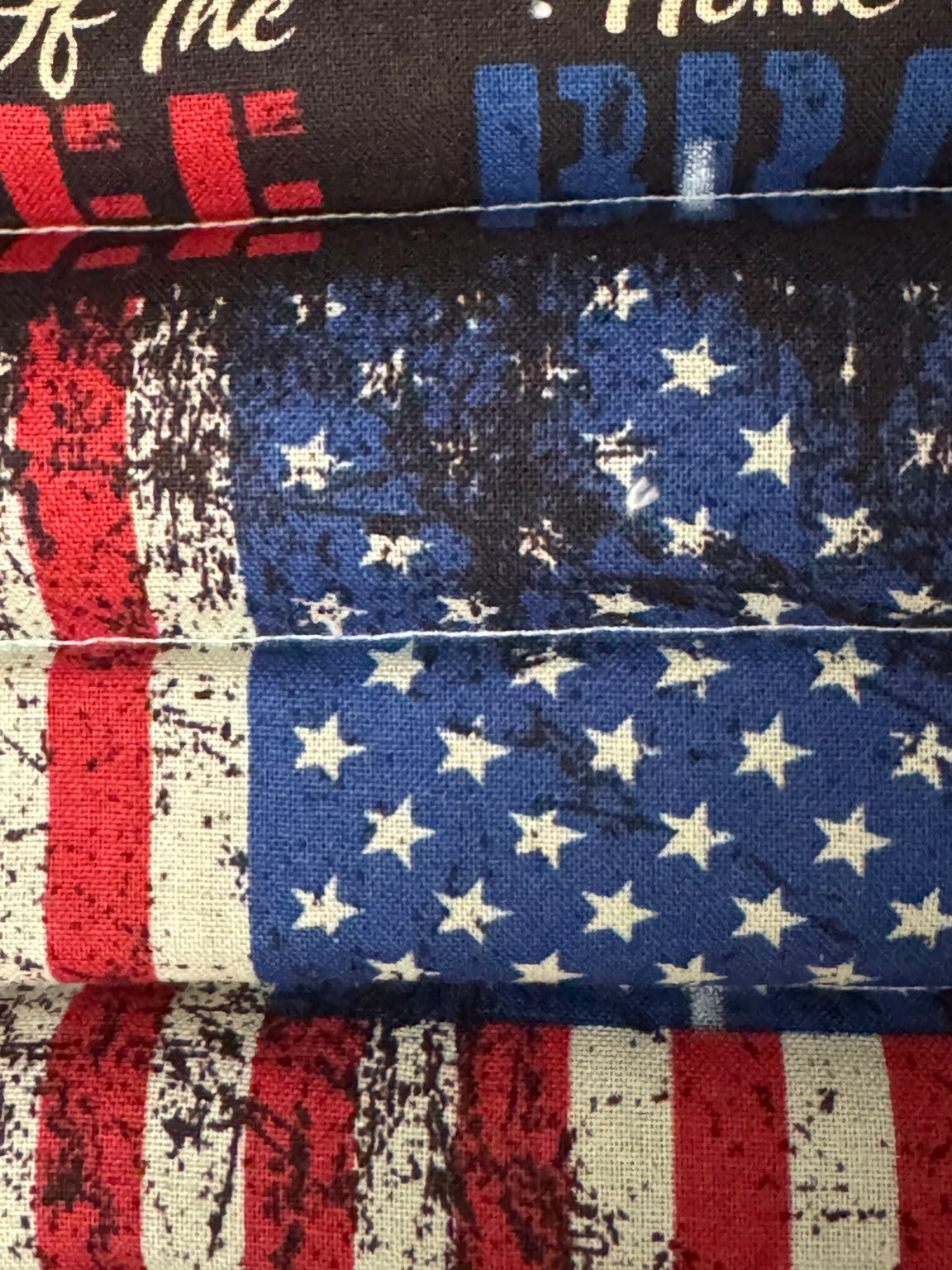 Patriotic American Flag Neck Pillow – Red, White & Blue