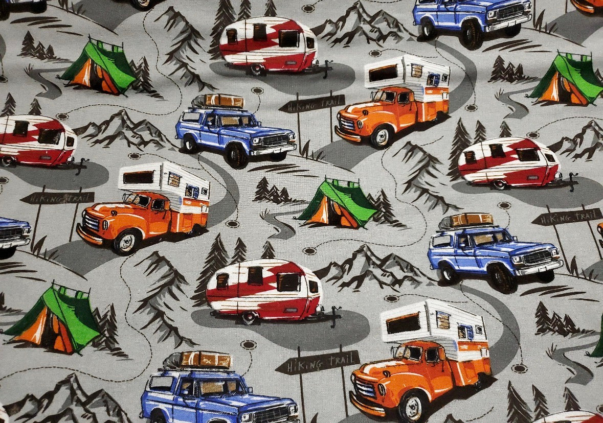 Happy Camper 2-Ply Reusable Dish Towels