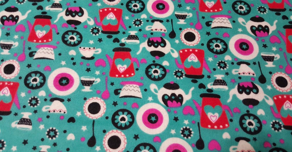 Tea Time 2-Ply Reusable Dish Towels